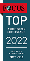 Focus TOP Arbeitgeber Mittelstand 2022