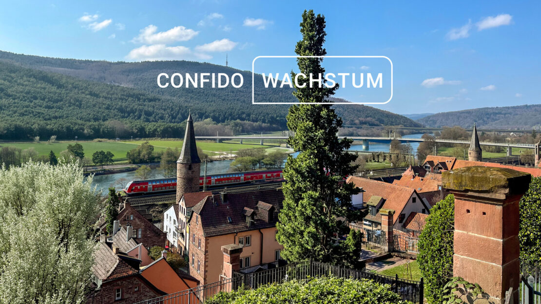 Landschaft der Umgebung des neuen Büros in Gemünden a.Main der CONFIDO Ingenieure