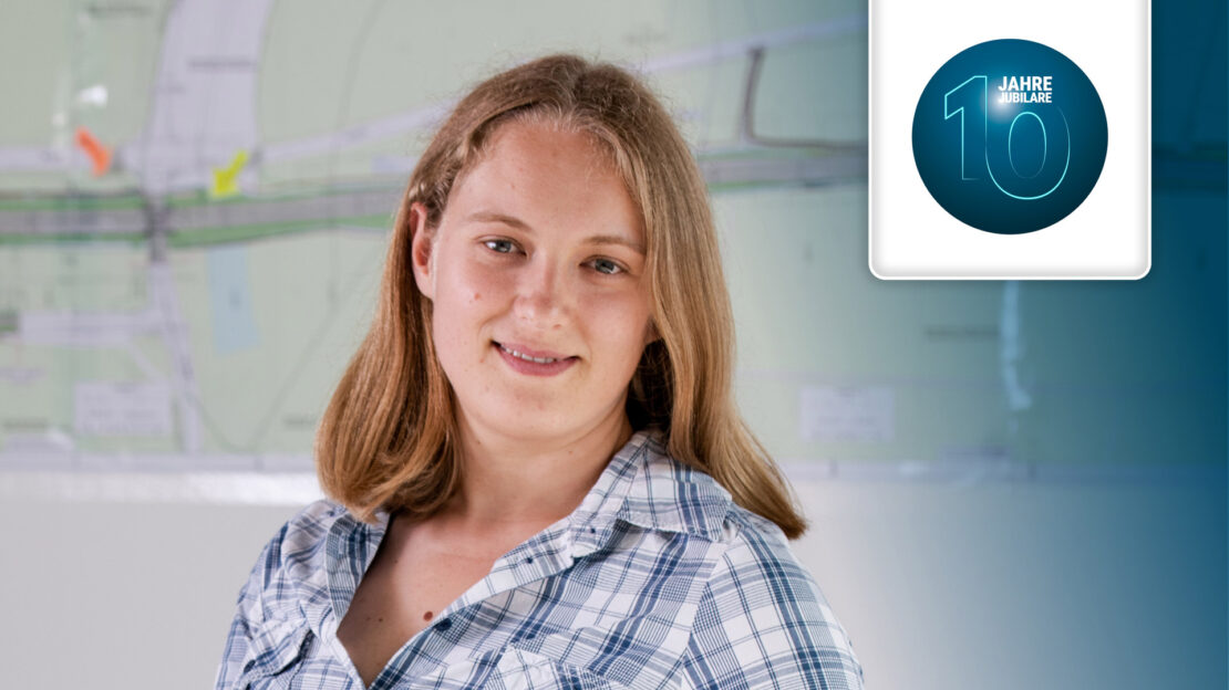 10 jähriges Jubiläum - Bauingenieurin Monika Krebs
